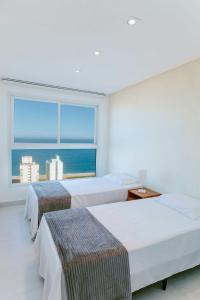 Apto moderno c Vista Incrível para o Mar