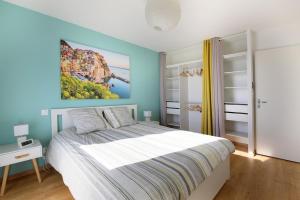 Appartements T3 Panoramic view Toulouse, near Chu Rangueil, 2 chambres, tout equipe, neuf : photos des chambres