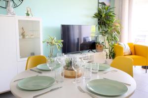 Appartements T3 Panoramic view Toulouse, near Chu Rangueil, 2 chambres, tout equipe, neuf : photos des chambres
