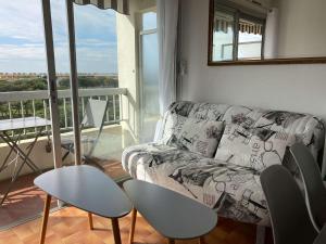 Appartement T1 lumineux avec balcon et vue sur étang à Balaruc-les-Bains - FR-1-553-295
