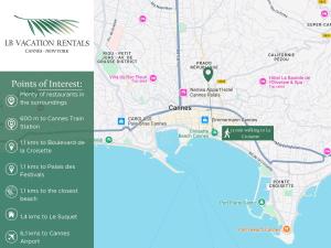 LB Vacation Rentals I A Quiet Place with Terrace in the Heart of Cannes