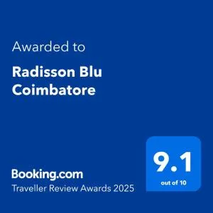 Radisson Blu Coimbatore - Pudunagaram