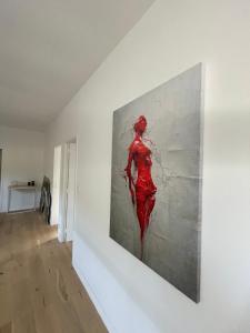 Maisons de vacances La Corniche, Villa d-architecte avec piscine, 2mn mer a Houlgate : photos des chambres