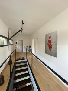 Maisons de vacances La Corniche, Villa d-architecte avec piscine, 2mn mer a Houlgate : photos des chambres