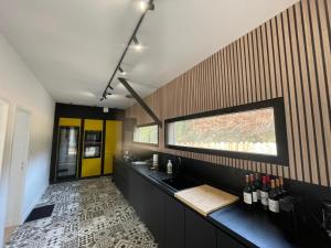 Maisons de vacances La Corniche, Villa d-architecte avec piscine, 2mn mer a Houlgate : photos des chambres