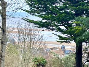 Maisons de vacances La Corniche, Villa d-architecte avec piscine, 2mn mer a Houlgate : photos des chambres