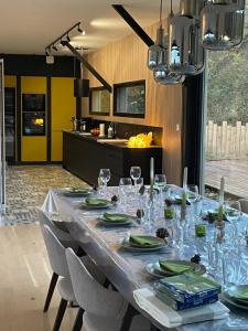 Maisons de vacances La Corniche, Villa d-architecte avec piscine, 2mn mer a Houlgate : photos des chambres