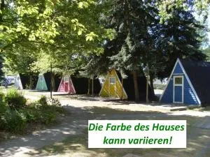 Finnhütte im Ferienresort Kulkwitzer See Leipzig - 拉克维茨