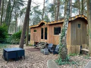 Pipowagen de Kat in de Hoge Kempen nabij Maastricht - Lanakerheide