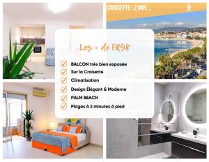 FRGK - 127 Croisette " Modern Studio 40m2 Palm Beach"