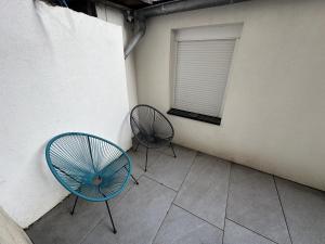 Appartements # Le 8 # Joli petit F2 tout equipe, Mulhouse centre : photos des chambres