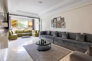 Modern & Spacious 2 Bedrooms-5min Gare Rabat Ville - Océan
