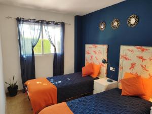 2 bedroom, Sea Front Complex w Pool and private garden