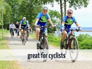 Wiesengeflüster Apartment 433 in Klink mit Müritzblick, Balkon und Strandnähe