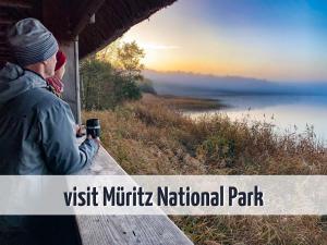 Wiesengeflüster Apartment 433 in Klink mit Müritzblick, Balkon und Strandnähe