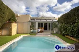 Air-conditioned house with private pool - Saint-Laurent-du-Var
