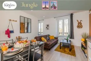 Jungle - Magnifique appartement avec parking privé - Paris-Disney & CDG à 25 minutes - Villevaudé