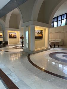 Flat 2 quadras praia 2 min metrô com garagem Flat one, apto 208