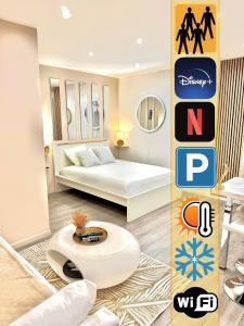 Suites DUBAI chambre privée avec espaces communs