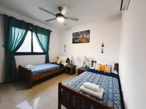 Déjà Blue Apartment Kyklades BC7 - workspace, pool, gym, nearby beach