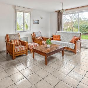 Maisons de vacances Maison cosy avec grand jardin : photos des chambres