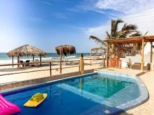 Espectacular Villa frente al mar en Punta Sal con Piscina, Voley, BBQ y más - Canoas