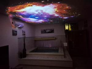 Il Leone Rosso over the hills of the Trabocchi