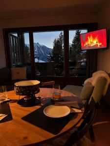 Ovronnaz - Studio with beautiful view and parking