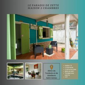 Le Paradis de Zette - Villas, La Trinité