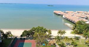 3 BEDROOM SEAVIEW CONDO @ GLORY BEACH RESORT, PORT DICKSON