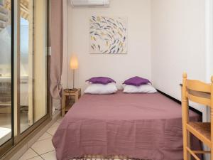 Studio cabine 4 pers, accès plage, clim, parking - FR-1-803-71