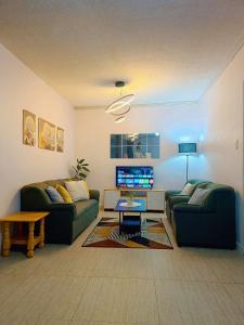 Spacious modern home near town