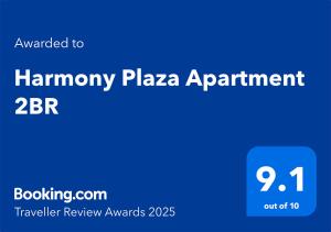 Harmony Plaza Apartment 2BR