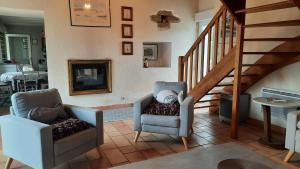 Maisons de vacances Jolie maison vue mer 6 personnes a Plouguerneau : photos des chambres