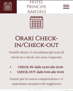 Hotel PRINCIPE AMEDEO