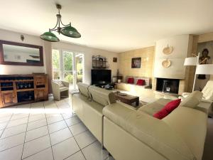 Maisons de vacances Maison calme et cosy a Port-en-Bessin pres du golf et de la mer : photos des chambres