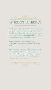 55 Tulbagh events and wedding venue