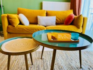 "Le Chai"T2 plein centre, Parking, Clim, Terrasse