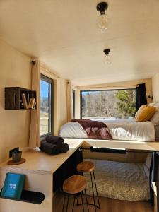 Chalets Tiny House dans les montagnes, JURA : photos des chambres
