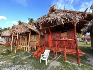 Isla Pelicano de la casa de papel en San blas