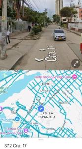 5 minutos del Castillo san Felipe