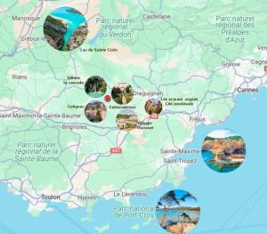 Maisons de vacances La Maison des Roches- Casteaux : photos des chambres