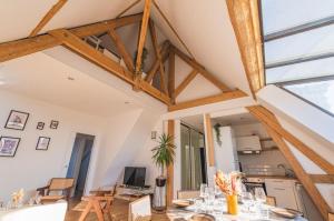 Appartement centre-ville Reims vue Cathédrale