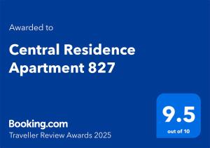 Central Residence Apartment 827
