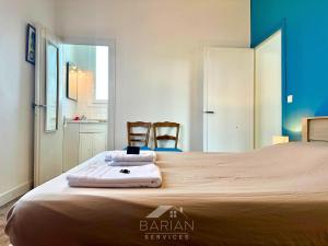 Maisons de vacances Bord de mer 60 m - Charmante Maison 5 personnes : photos des chambres