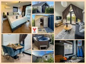 Lobsters Lodge in Heinkenszand ' Wellness Accommodation with Private Hottub, Private Sauna and Outdoor Shower ' Airco's ' Free Wifi ' Complimentary Bed linen and Towels - 戈伊斯