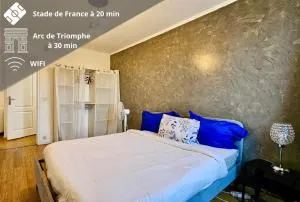 Chambre privée dans logement partagé, Moon Ray Paris & Stade de France - 加尔热莱戈内塞