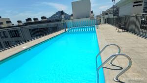 Refugio urbano con aire acondicionado en el histórico Barrio Lastarria