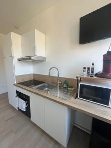 Appartements Le Rivage - Gare, Wifi, Parking, TV : Appartement 1 Chambre