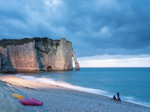 Maisons de vacances Chalet in Veules-les-Roses near Sea : photos des chambres